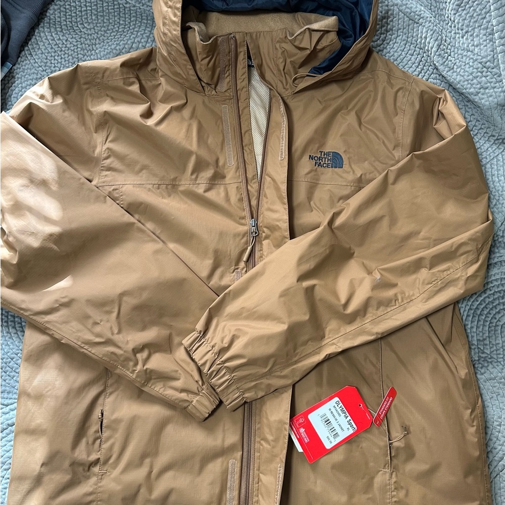 The North Face Men's Brown Raincoat
